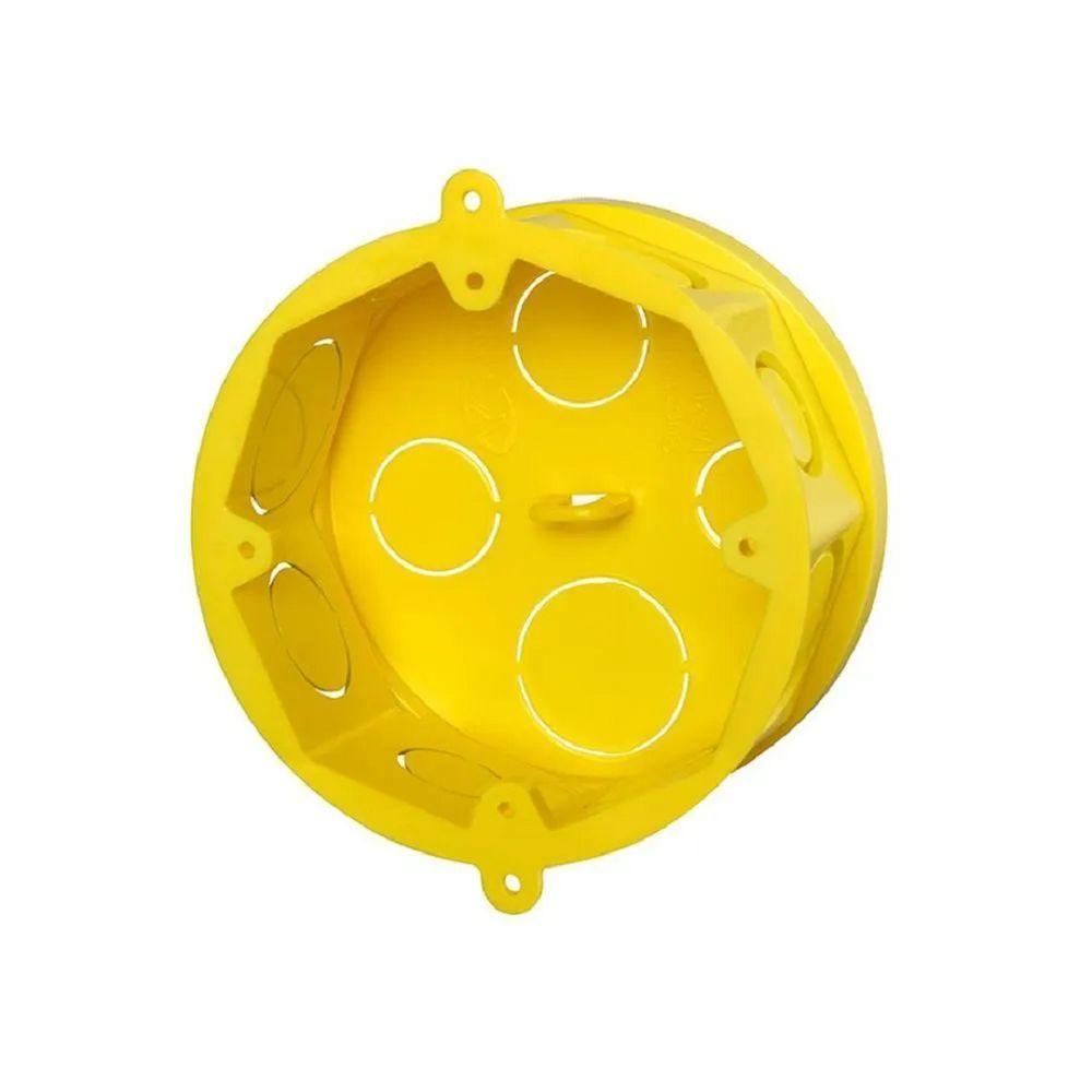 Caixa Luz Octogno Amarela 4x4 - (12 Unidades) Krona - 1