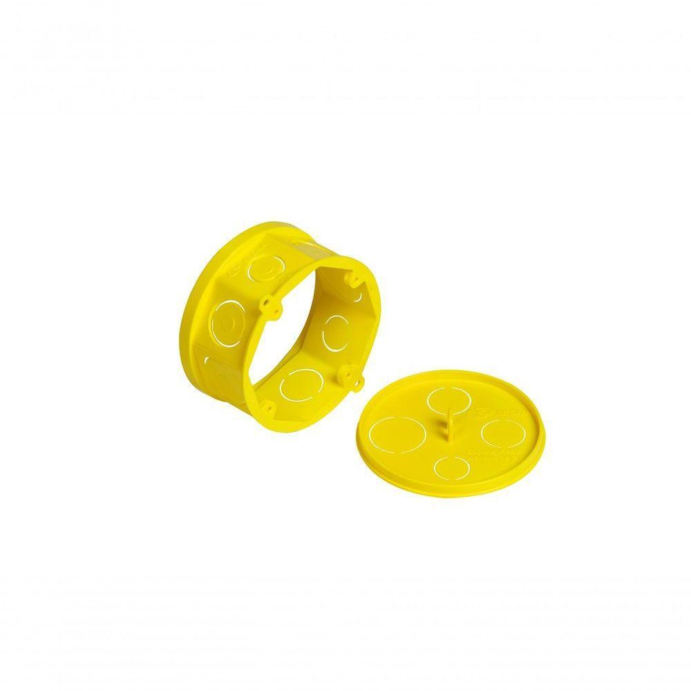 Caixa Luz Octogno Amarela 4x4 - (12 Unidades) Krona - 4