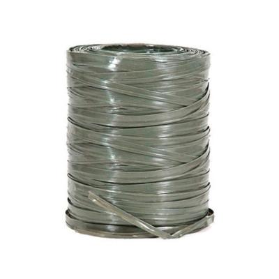 Fitilho De Rafia Médio Cinza Rolo Aproximadamente 700g