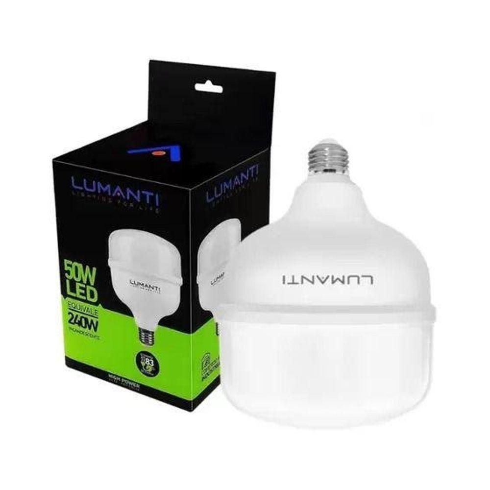Lâmpada Lumanti Led Bulbo 50w Bivolt 6500k ( Kit 8 Peças) - 2