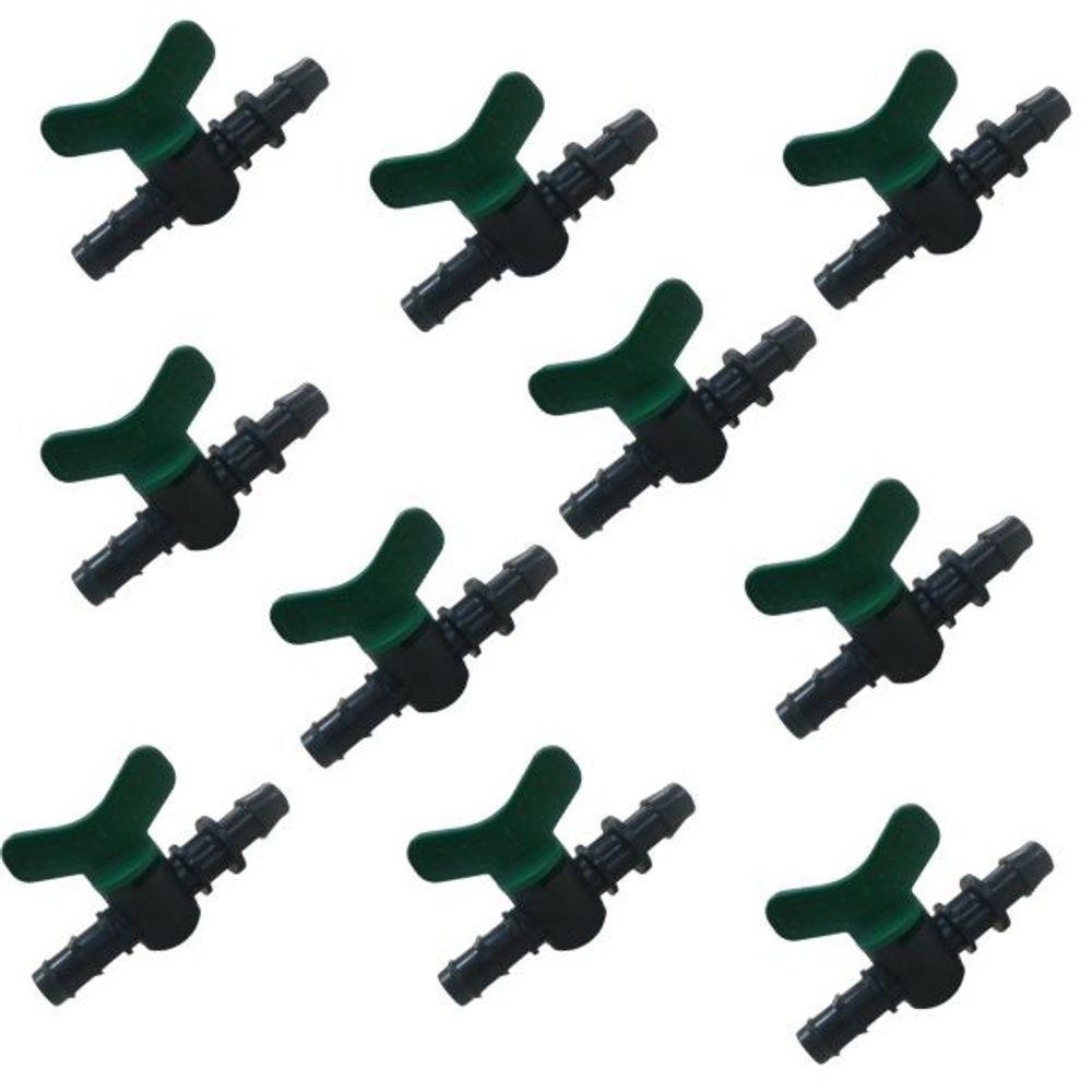 Registro União Mangueira Gotejamento Autocompensante 16 Mm 10 Unidades - 2