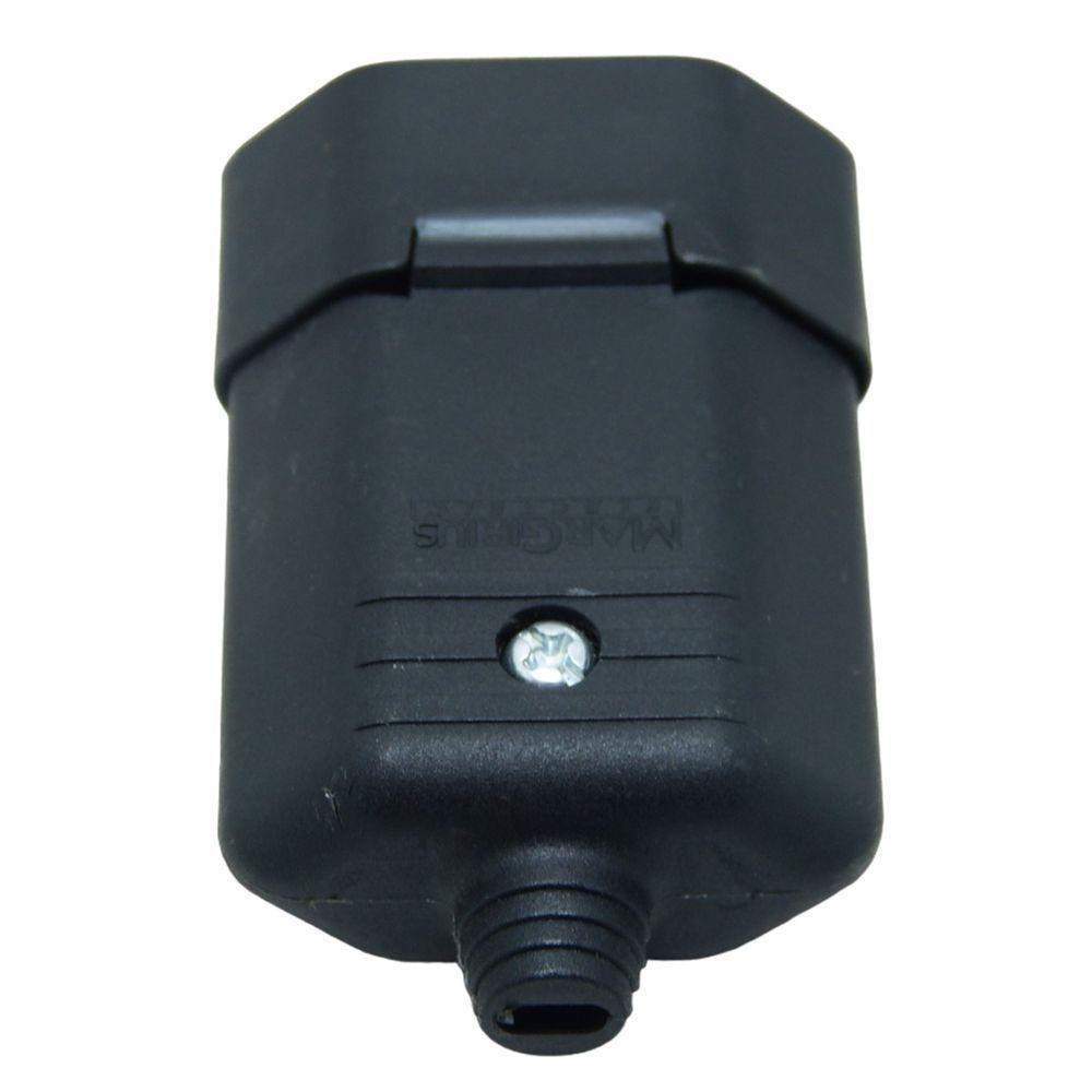 Pino De Tomada Fêmea 10a 250v 2 Polos Margirius Sem Terra - 1
