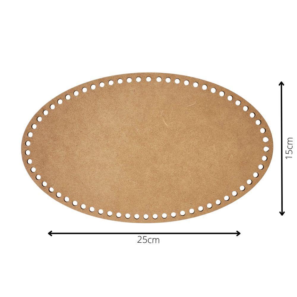 Kit Com 5 Peças Base De Crochê Modelo 1 - 3