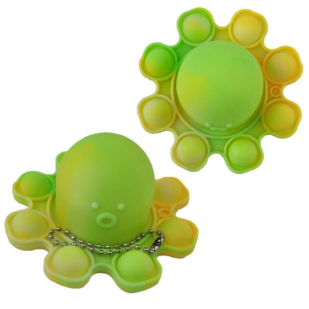 Fidget Toy Pop It Polvo Chaveiro Kit 2 Unidades Alivia Estresse Ansiedade Relaxante Mental - 2