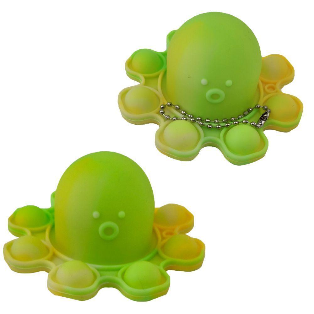 Fidget Toy Pop It Polvo Chaveiro Kit 2 Unidades Alivia Estresse Ansiedade Relaxante Mental - 6