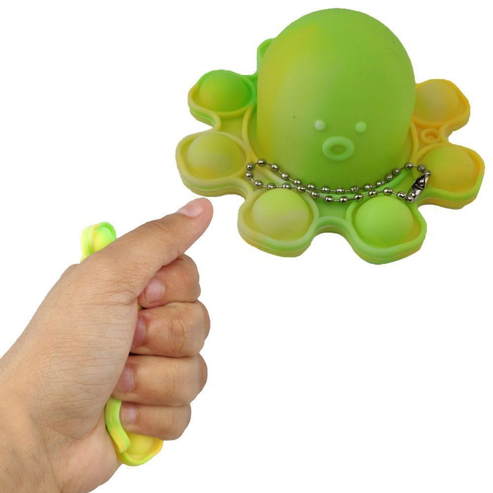 Fidget Toy Pop It Polvo Chaveiro Kit 2 Unidades Alivia Estresse Ansiedade Relaxante Mental - 7