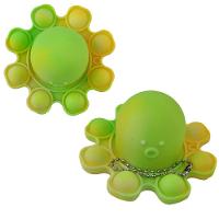 Fidget Toy Pop It Polvo Chaveiro Kit 2 Unidades Alivia Estresse Ansiedade Relaxante Mental