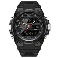 Relógio Masculino Militar Esportivo Digital à Prova D 'água 6137 Preto - 2
