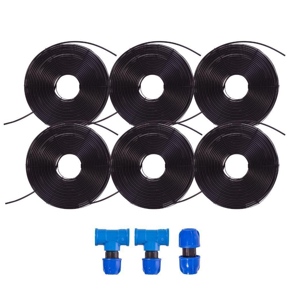 Conjunto 06 Placas E Terminações Para Aquecimento Solar De Piscinas Até 24 Mil Litros - Ks Aquecedores - 1