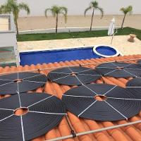 Conjunto 06 Placas E Terminações Para Aquecimento Solar De Piscinas Até 24 Mil Litros - Ks Aquecedores - 2