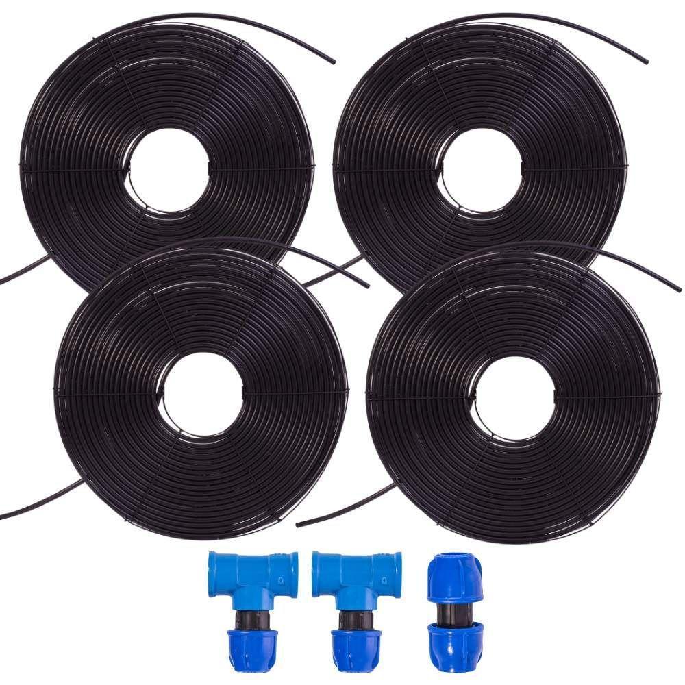 Conjunto 04 Placas E Terminações Para Aquecimento Solar De Piscinas Até 16 Mil Litros - Ks Aquecedores - 1