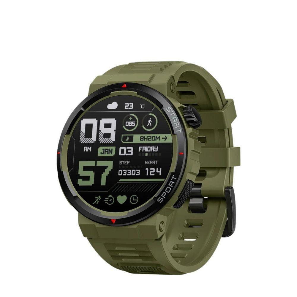 Relógio Zeblaze Com Display Amoled Para Homens, Amoled, Bluetooth Verde - 1