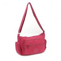 Bolsa Carteiro Pkt Moda Crinkle Up4you Pink - Unico Pink - 2
