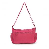 Bolsa Carteiro Pkt Moda Crinkle Up4you Pink - Unico Pink - 5
