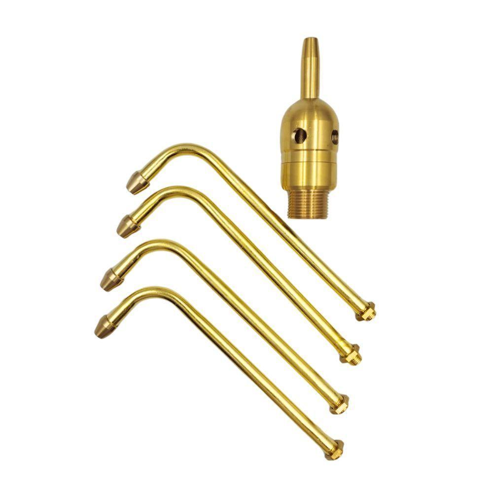 Bico Efeito Giratório Para Fontes Chafarizes E Lagos Com Entrada Rosca 3/4" - 4