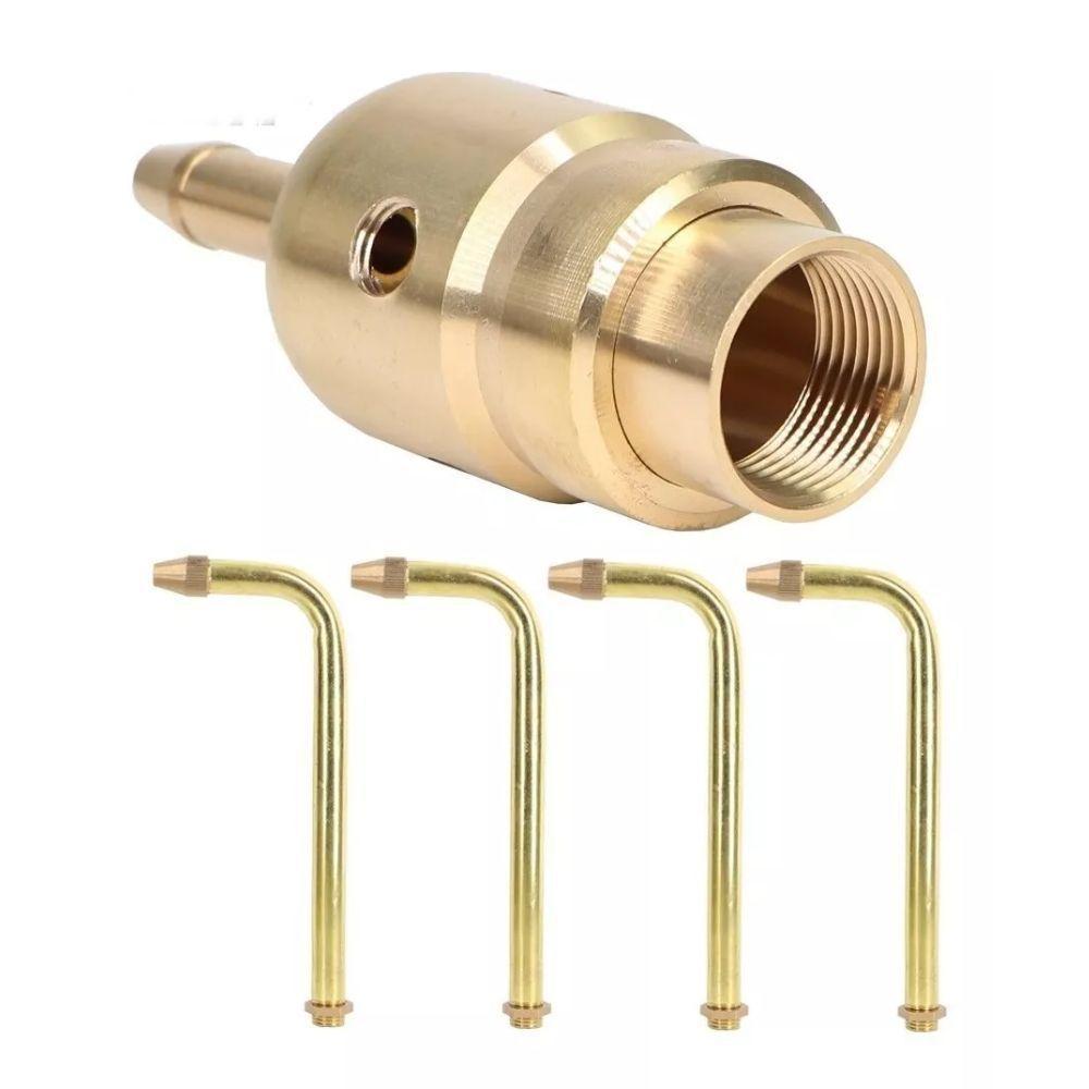 Bico Efeito Giratório Para Fontes Chafarizes E Lagos Com Entrada Rosca 3/4" - 5