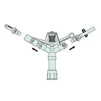 Aspersor Agropolo Ny 30 Bico Longo Verde 1 Pol. 5 X 4,6mm