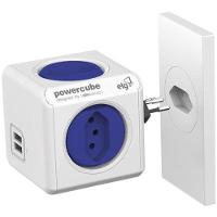 Adaptador Benjamim Múltiplo Com Usb Powercube Pwc-r5 Bivolt Elg [f002] - 5