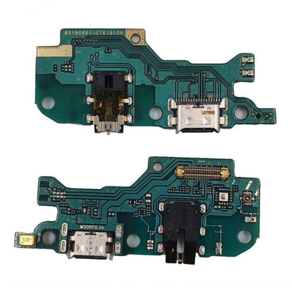 Conector De Carga Flex Com Placa Completa Para M30 M305 - 3