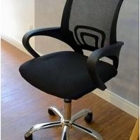 Cadeira De Escritório Confortavel Home Office Mesh Diretor Giratoria New Java - Preto - 7