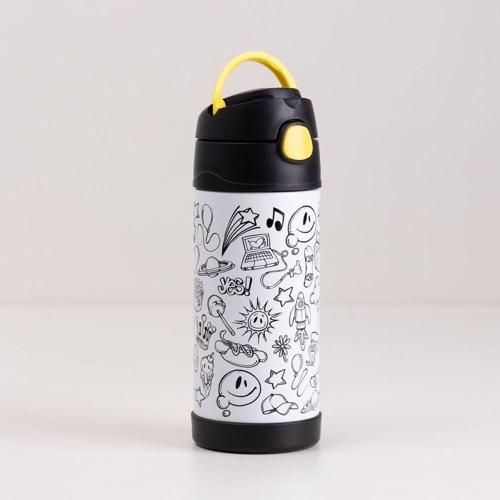 Garrafa Infantil Com Canudo Imagiland - 3