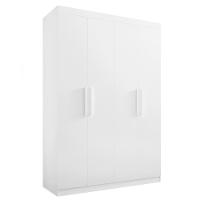 Guarda Roupa 4 Portas 3 Gavetas Colibri Plus D'doro Branco - 1