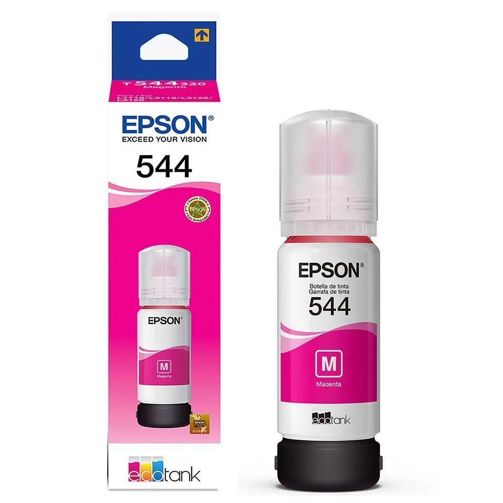 Tinta T544 544 Magenta Epson Original 120 L3150 / L3110 / L3210 / L3250 / L5190 - Refil - 1