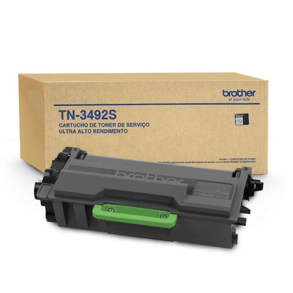 Toner Original Brother Tn3492 Tn-3492 Mfc-l6902dw Mfcl6902dw Hl-l6402dw Hll6402dw 20k Pg. - 1