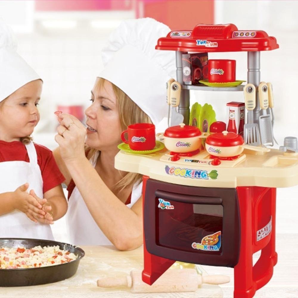 Kit Cozinha De Brinquedo Infantil Completa Solta água E Som - 6
