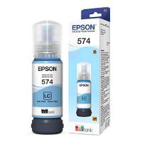 Tinta Epson T574120al T574120 T574 574 Light Ciano Original L8050 L18050 L 8050 L 18050 70ml - 1