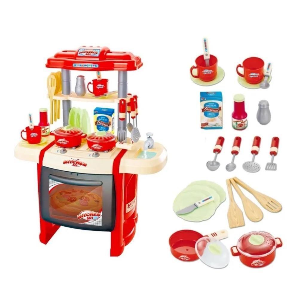 Kit Cozinha De Brinquedo Grande Completa Infantil Com água - 1