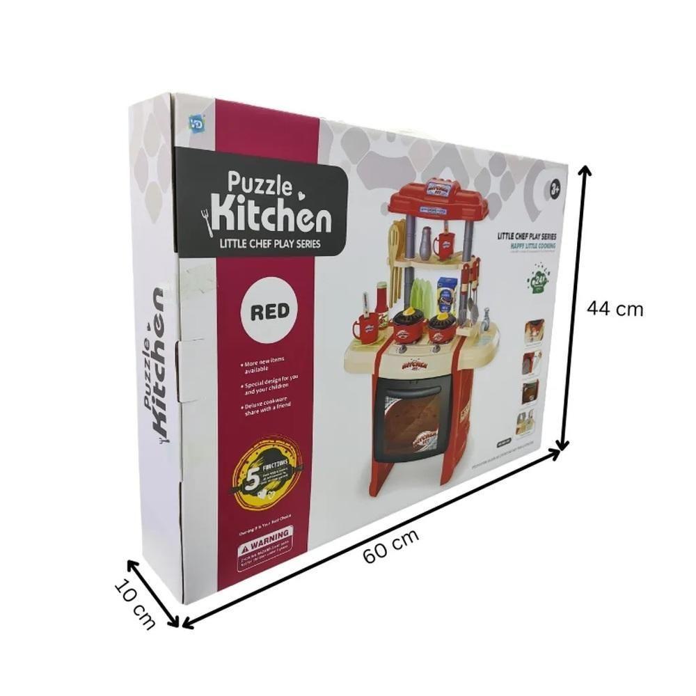 Kit Cozinha De Brinquedo Grande Completa Infantil Com água - 7
