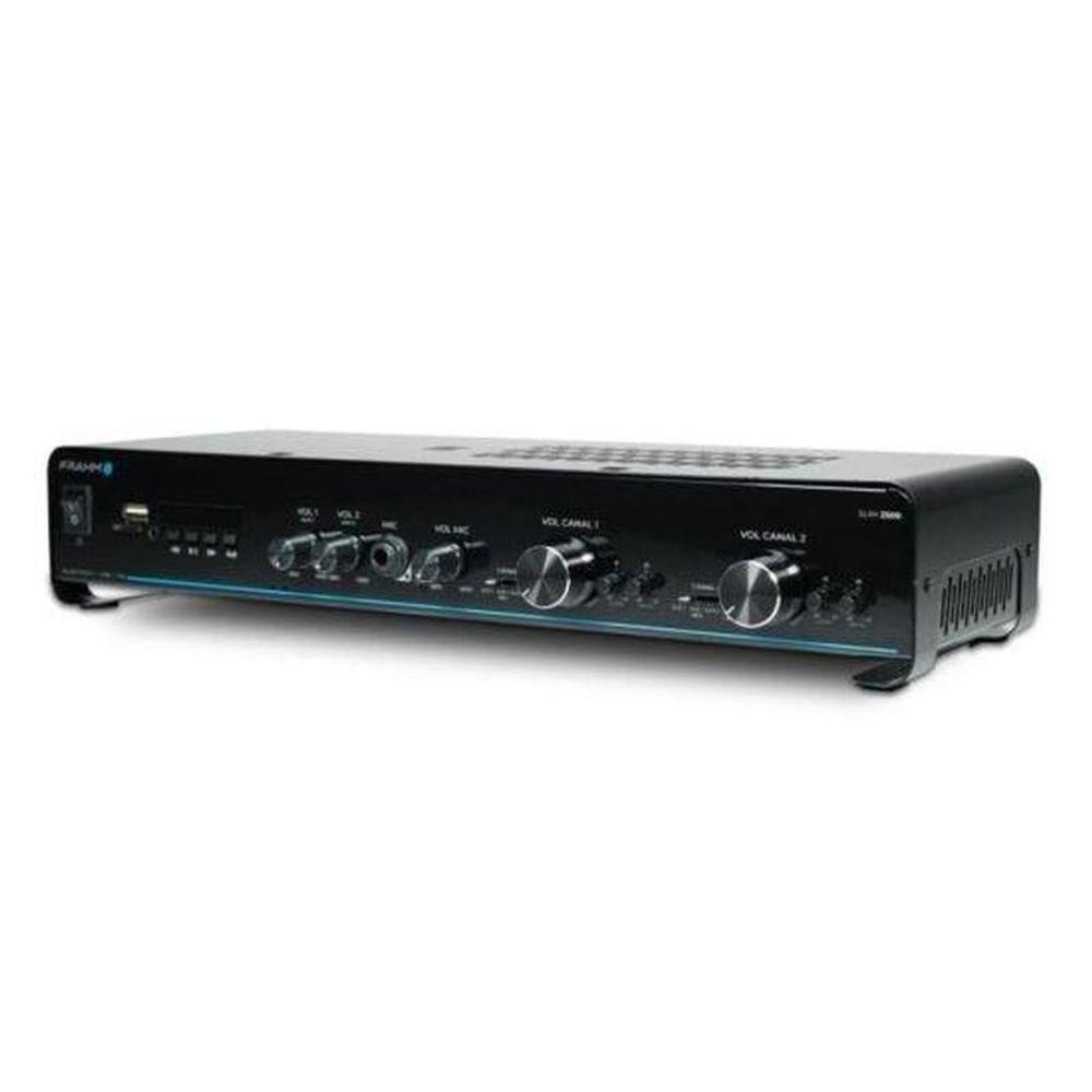 Amplificador Receiver Frahm 160w Rms Slim 2500 G5 Bt Usb Sd - 1