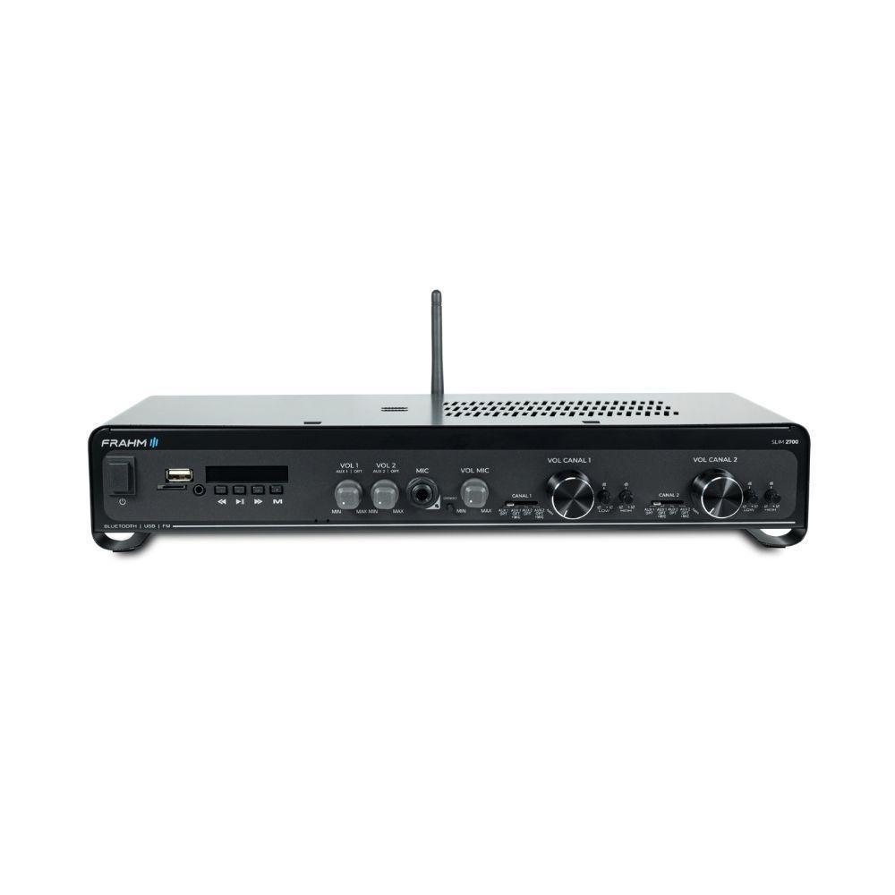 Amplificador Receiver Som Ambiente Frahm Slim 2700 G5 - 1