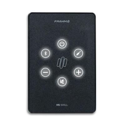 Amplificador Parede Som Ambiente Frahm Hs Wall Touch Preto