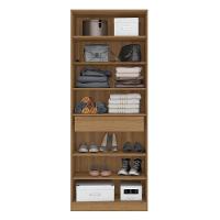 Armário Multiuso Sapateira 2 Portas Com Espelho E 1 Gaveta Grife Amêndola Touch - 9