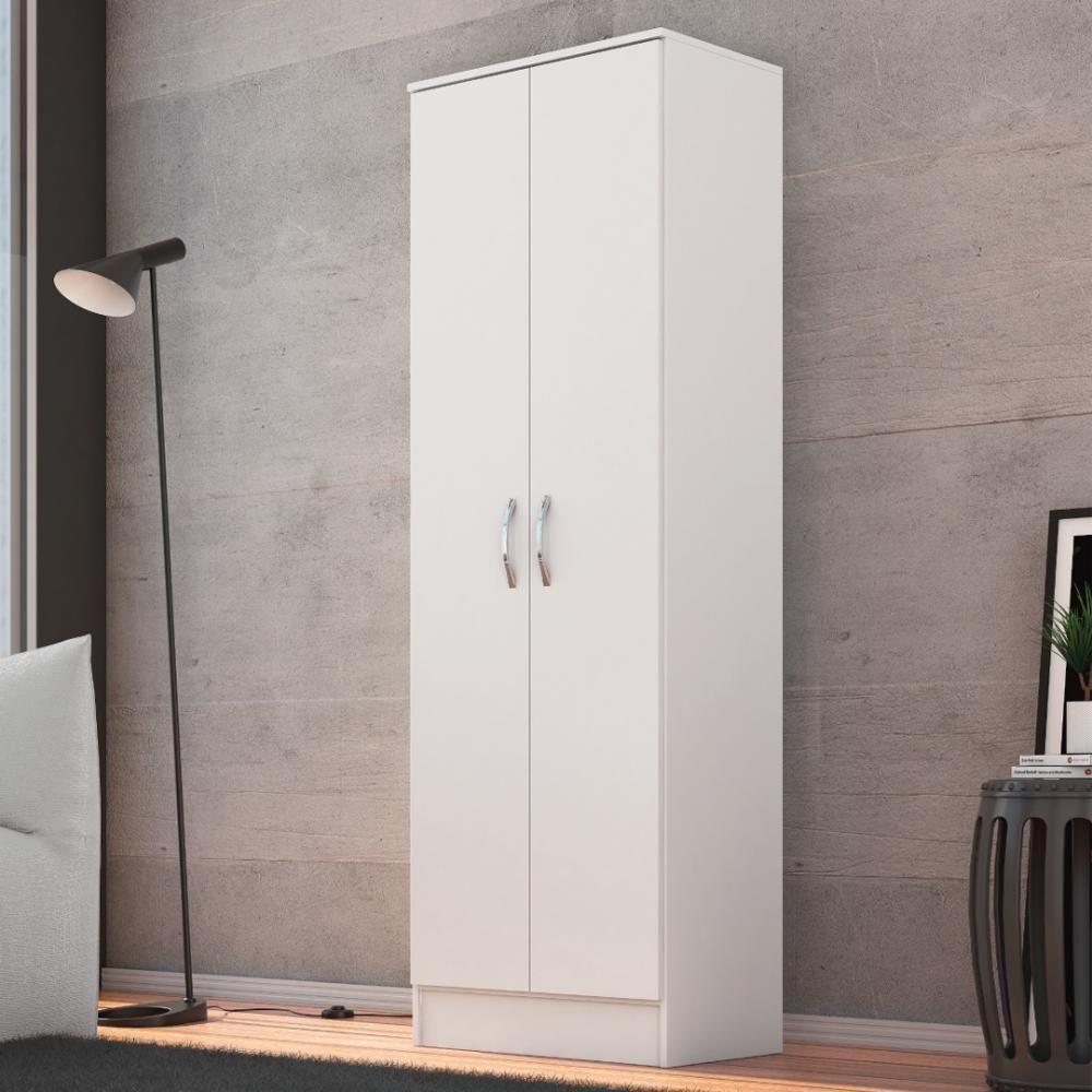 Armário Multiuso Sapateira 2 Portas Golden Branco - 1