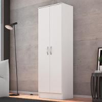 Armário Multiuso Sapateira 2 Portas Golden Branco - 1