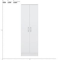 Armário Multiuso Sapateira 2 Portas Golden Branco - 2