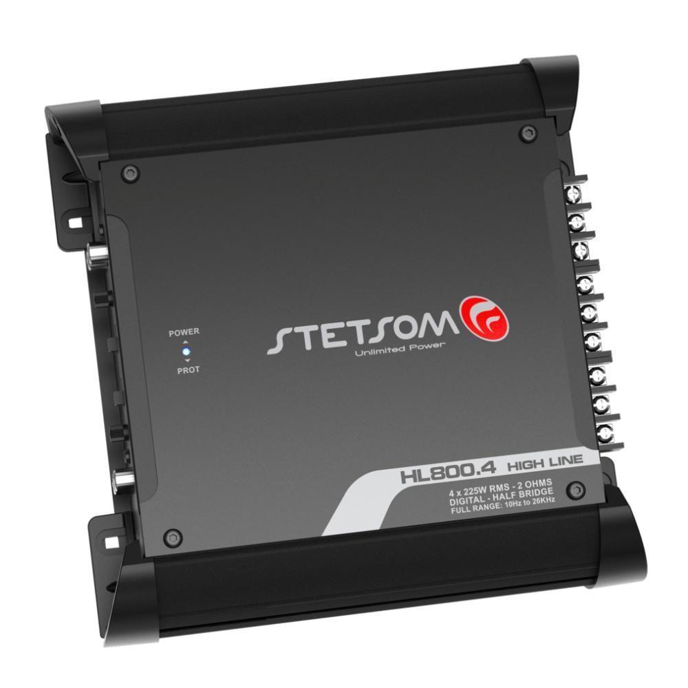 Amplificador Digital Stetsom Hl800.4 900w 4 Canais 2 Ohms - 5