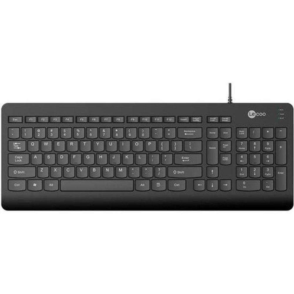Teclado Lecoo Kb103 Usb Preto - 1