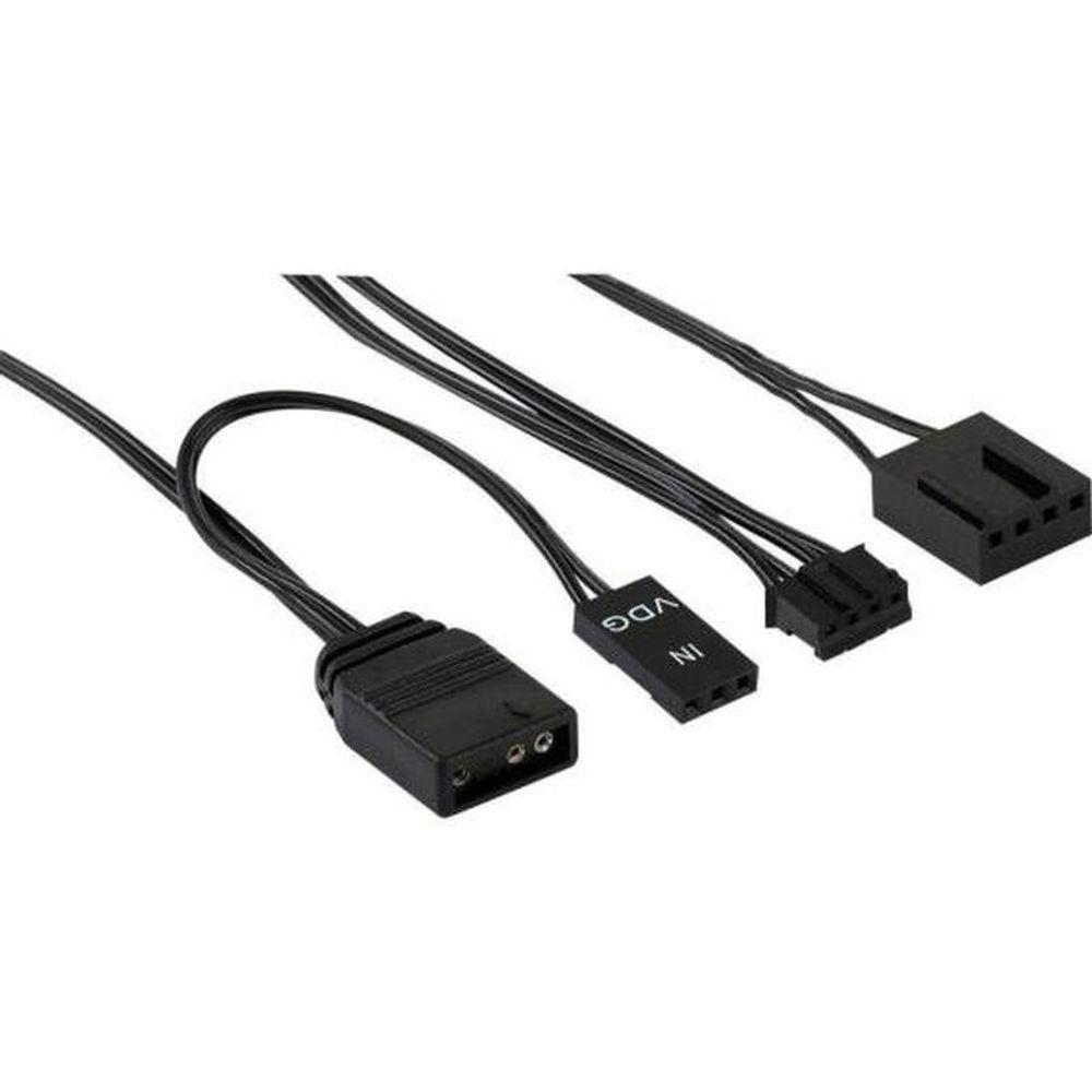 Kit Com 3 Coolers Aerocool Duo 12 Pro Argb + Hub + Controle - 6