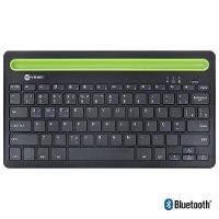 Teclado Sem Fio Bluetooth 3.0 Dynamic Smart Abnt Com Suporte Para Tablet Ou Celular - Preto - Dt200 - 1