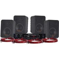 Kit De Som Para Ambiente Hayonik Ambience 4000 V2 Preto - 1