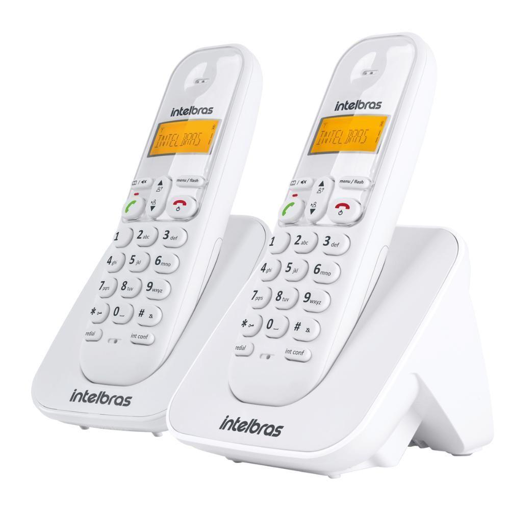 Telefone Sem Fio Intelbras Ts3112 Ramal Branco - 1