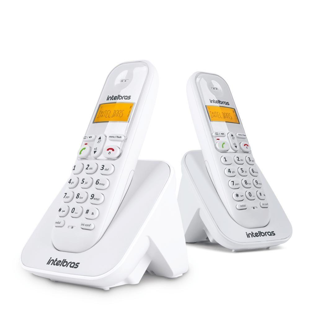 Telefone Sem Fio Intelbras Ts3112 Ramal Branco - 3