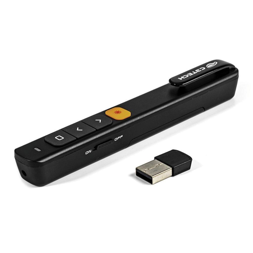 Apresentador De Slide Sem Fio Preto Ap-200 -c3tech - 1