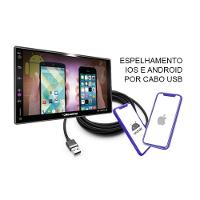 Central Multimidia Roadstar Rs606br 7 Mp6 Com Tv Digital - 5