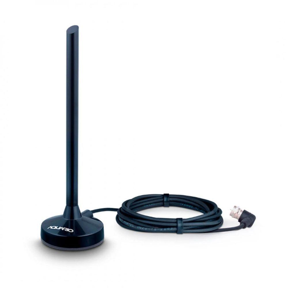 Antena Digital Interna Com Cabo 2,5m Aquário Design Moderno - 1