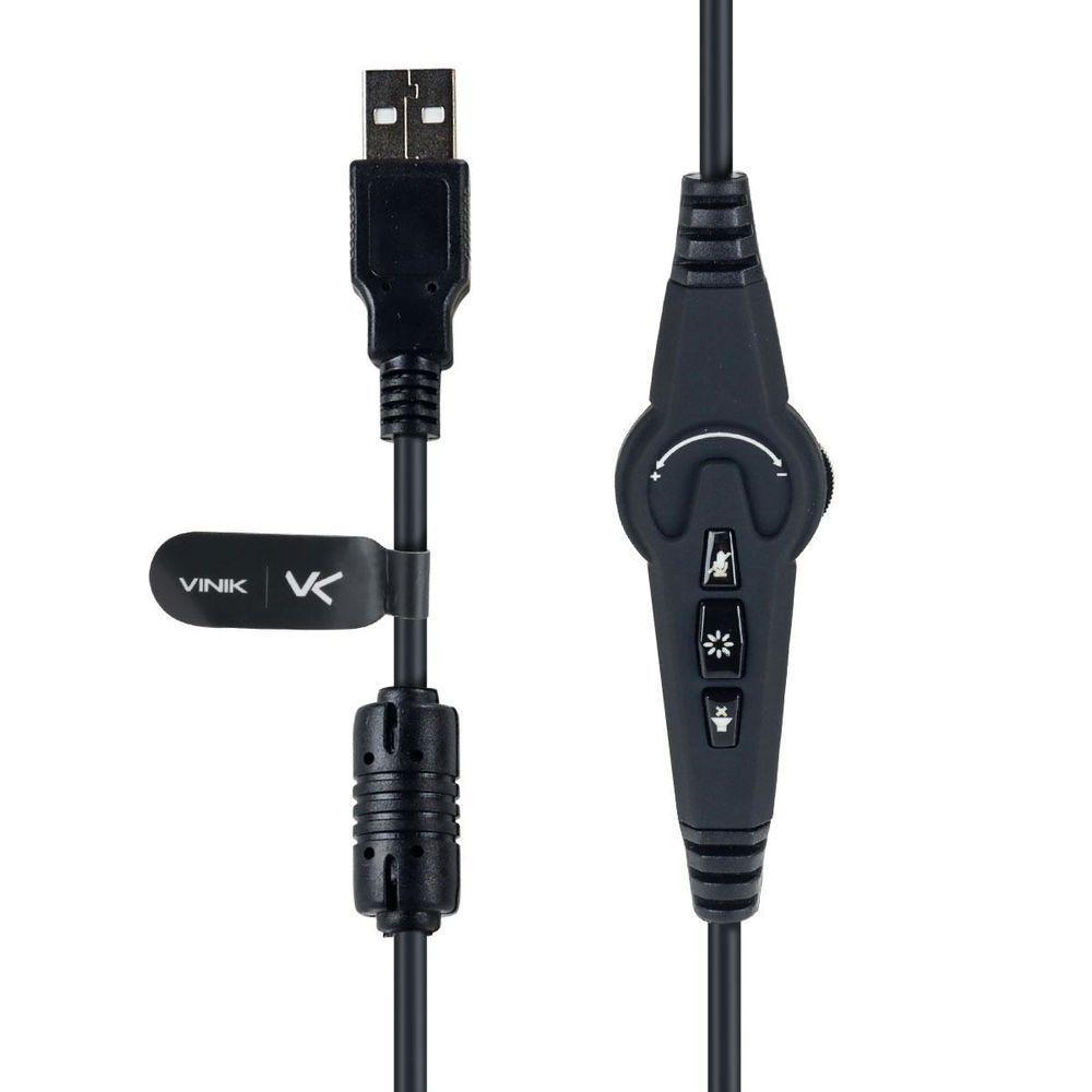 Fone De Ouvido Headset Gamer Chroma Usb 7.1 Rgb Branco -... - 3